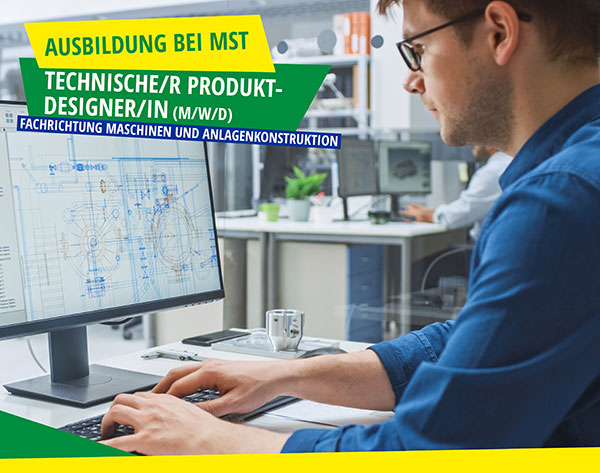 Technische/r Produktdesigner/in (m/w/d) – Fachrichtung Maschinen und Anlagenkonstruktion